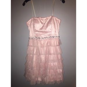 Light pink formal dress